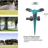 360 Rotating Garden Sprinkler Pack of 1