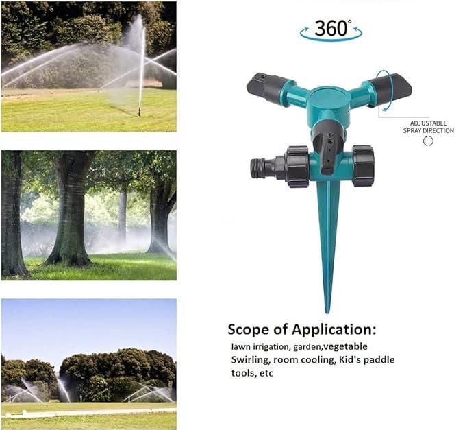 360 Rotating Garden Sprinkler Pack of 1
